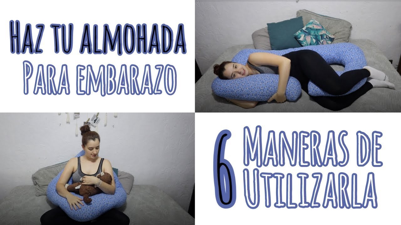 ¿Cómo se usa almohada de embarazo?