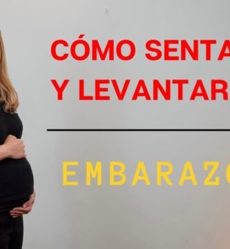 ¿Cómo sentarse en la cama si estoy embarazada?