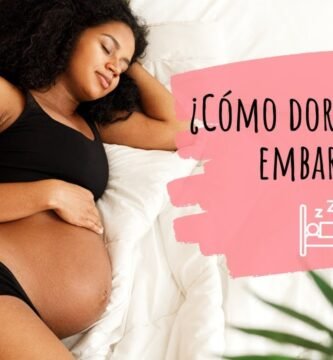 ¿Cuál es la mejor postura para dormir estando embarazada?