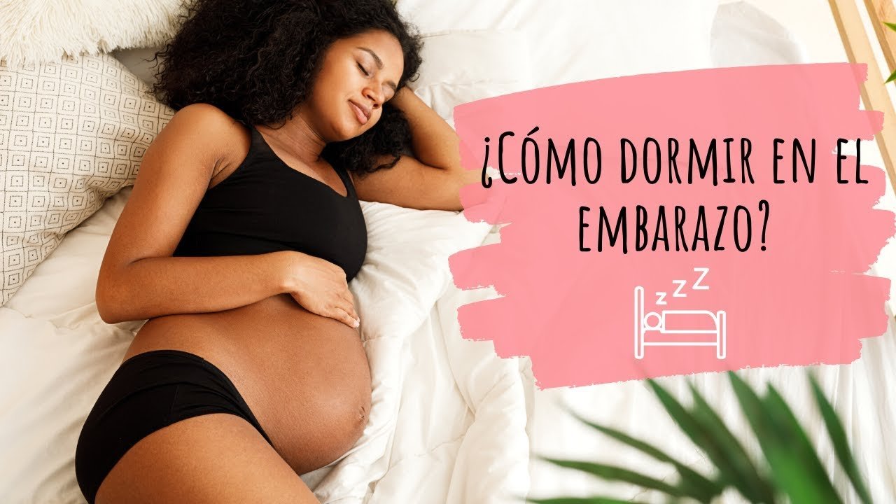 ¿Cuál es la mejor postura para dormir estando embarazada?