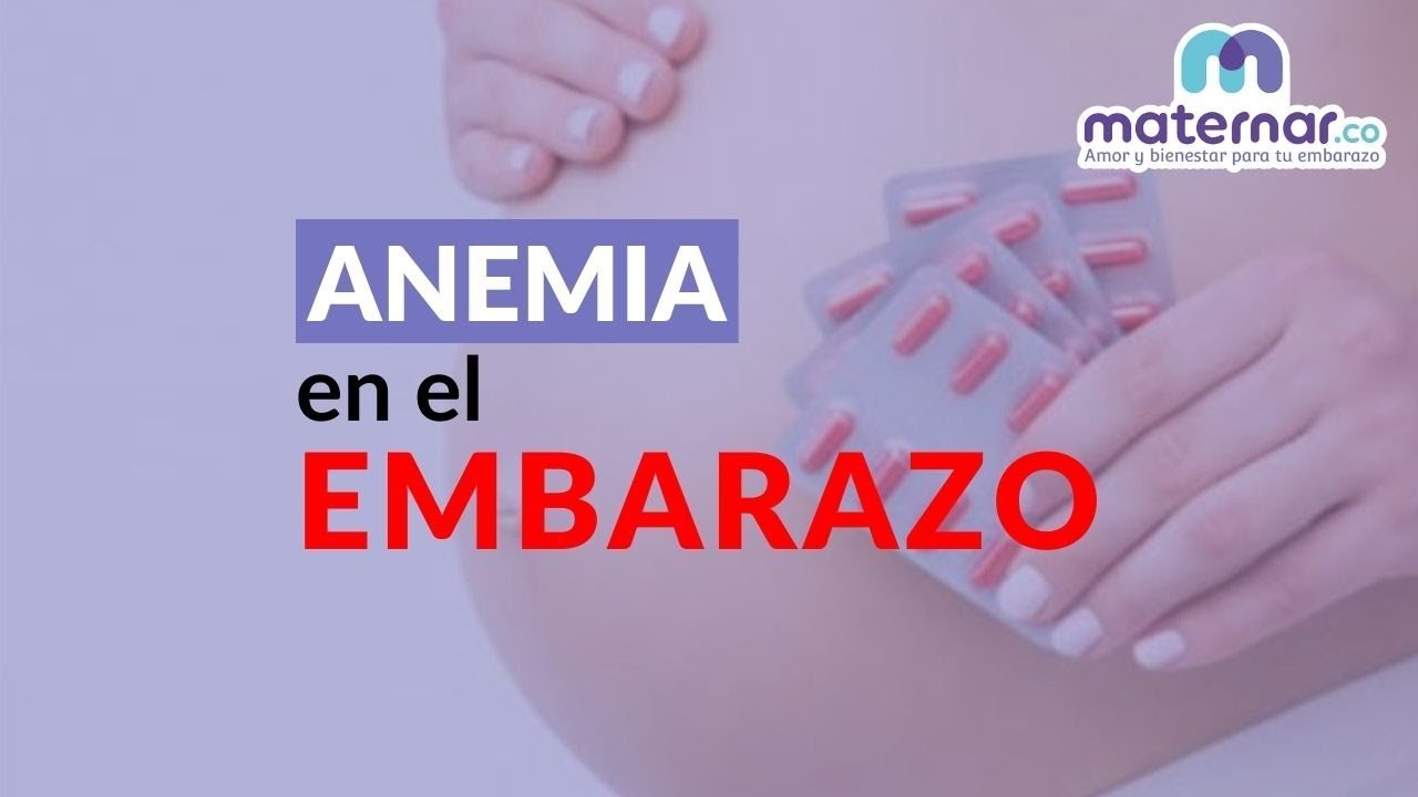 ¿Cuáles son los síntomas de anemia en el embarazo?