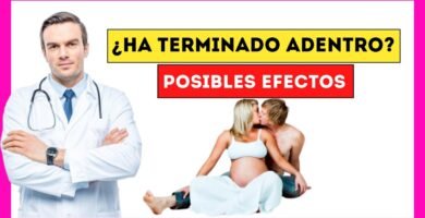 ¿Qué pasa si estoy embarazada y mi pareja eyacula dentro de mí?